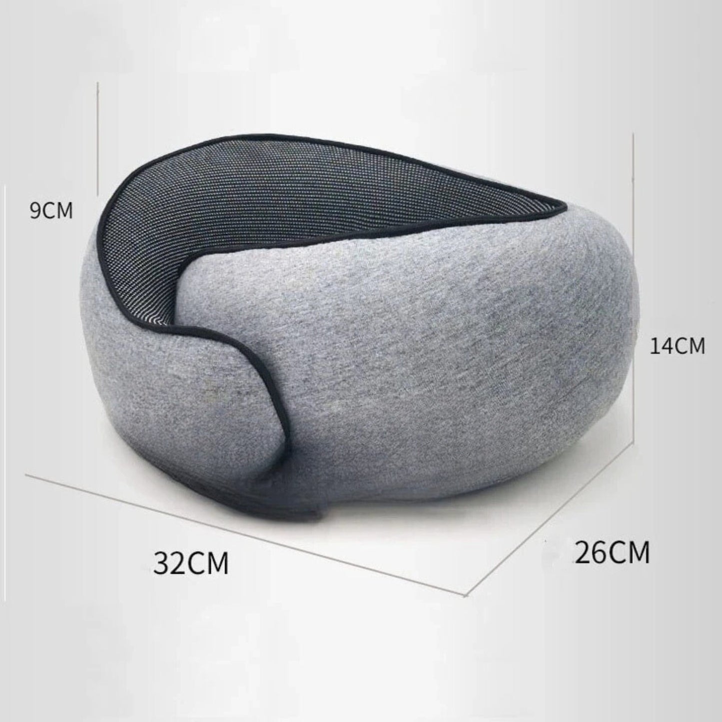 Coussin de voyage tour de cou à mémoire de forme