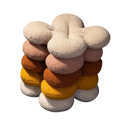 Coussin fleur confortable