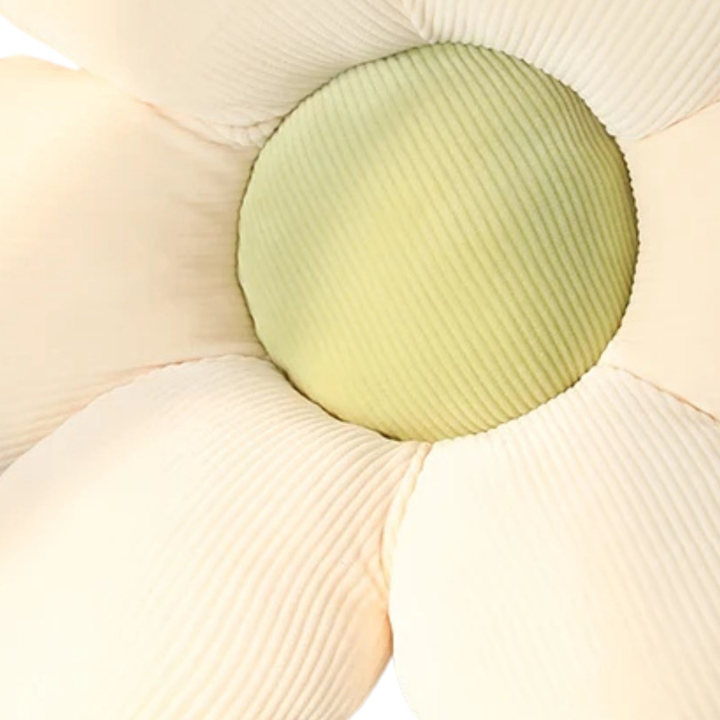Coussin fleur moelleux