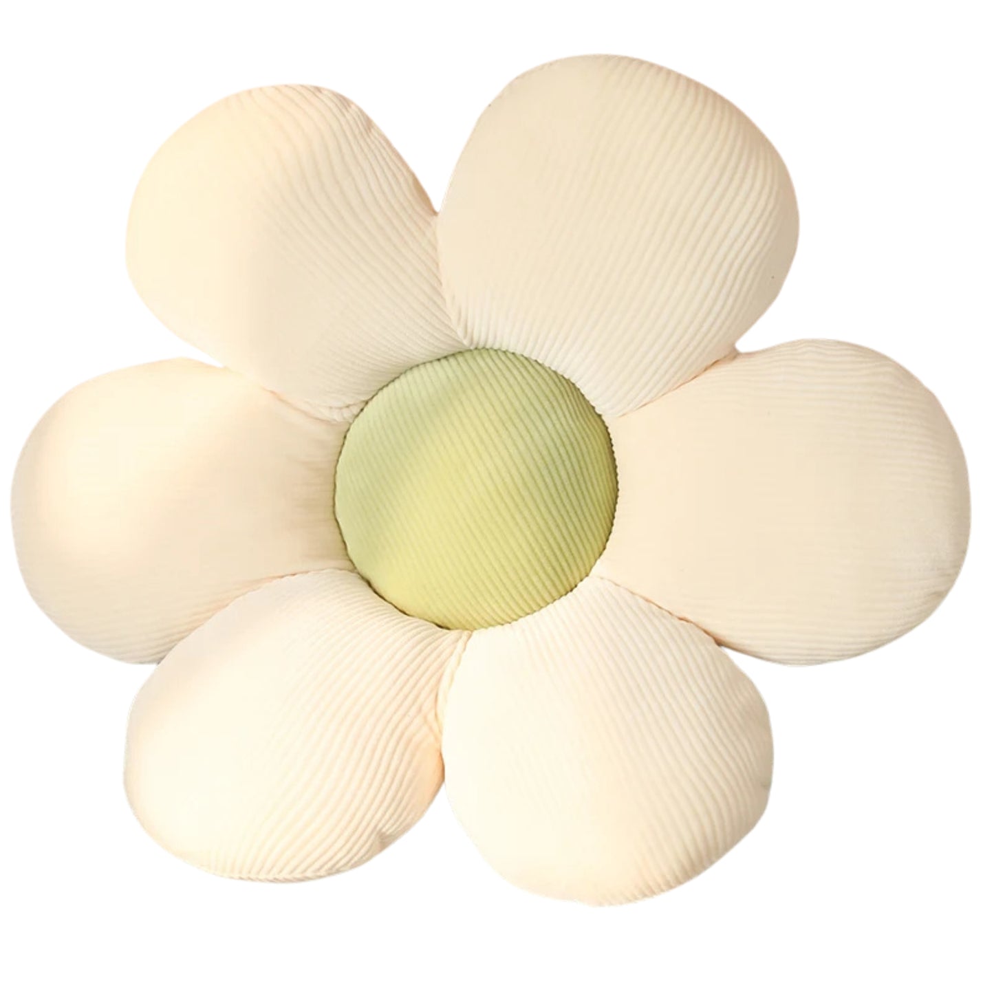 Coussin fleur moelleux