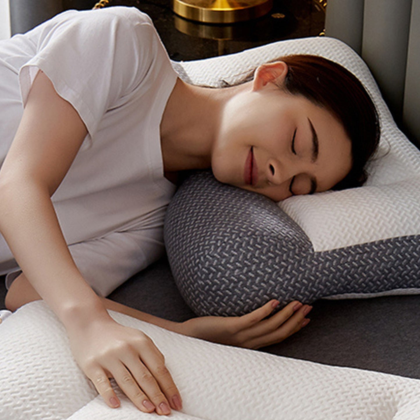 Coussin mémoire de fome érgonomique