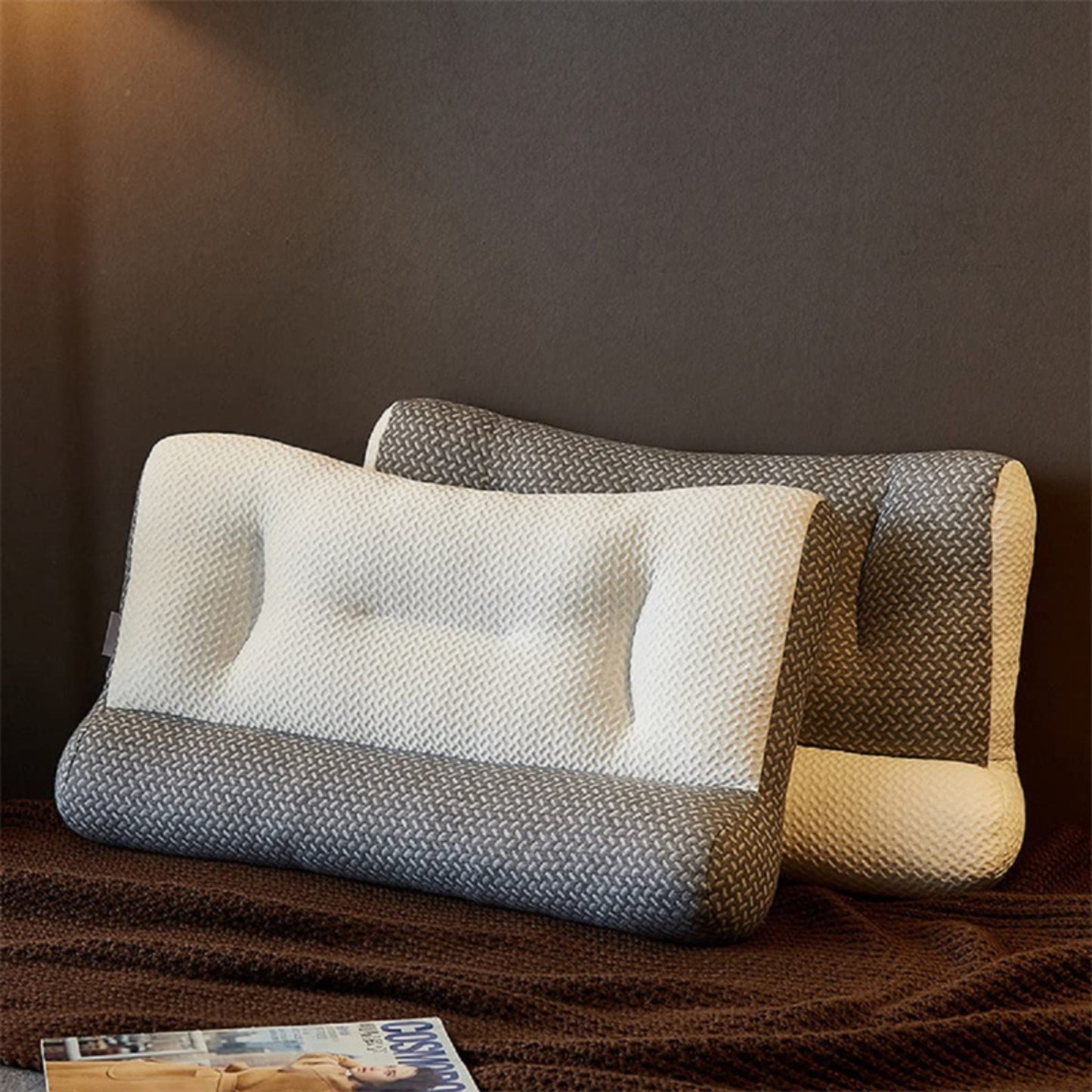 Coussin mémoire de fome érgonomique