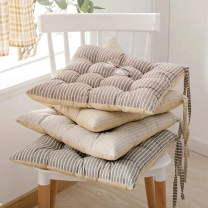 Coussin palette épais en lin