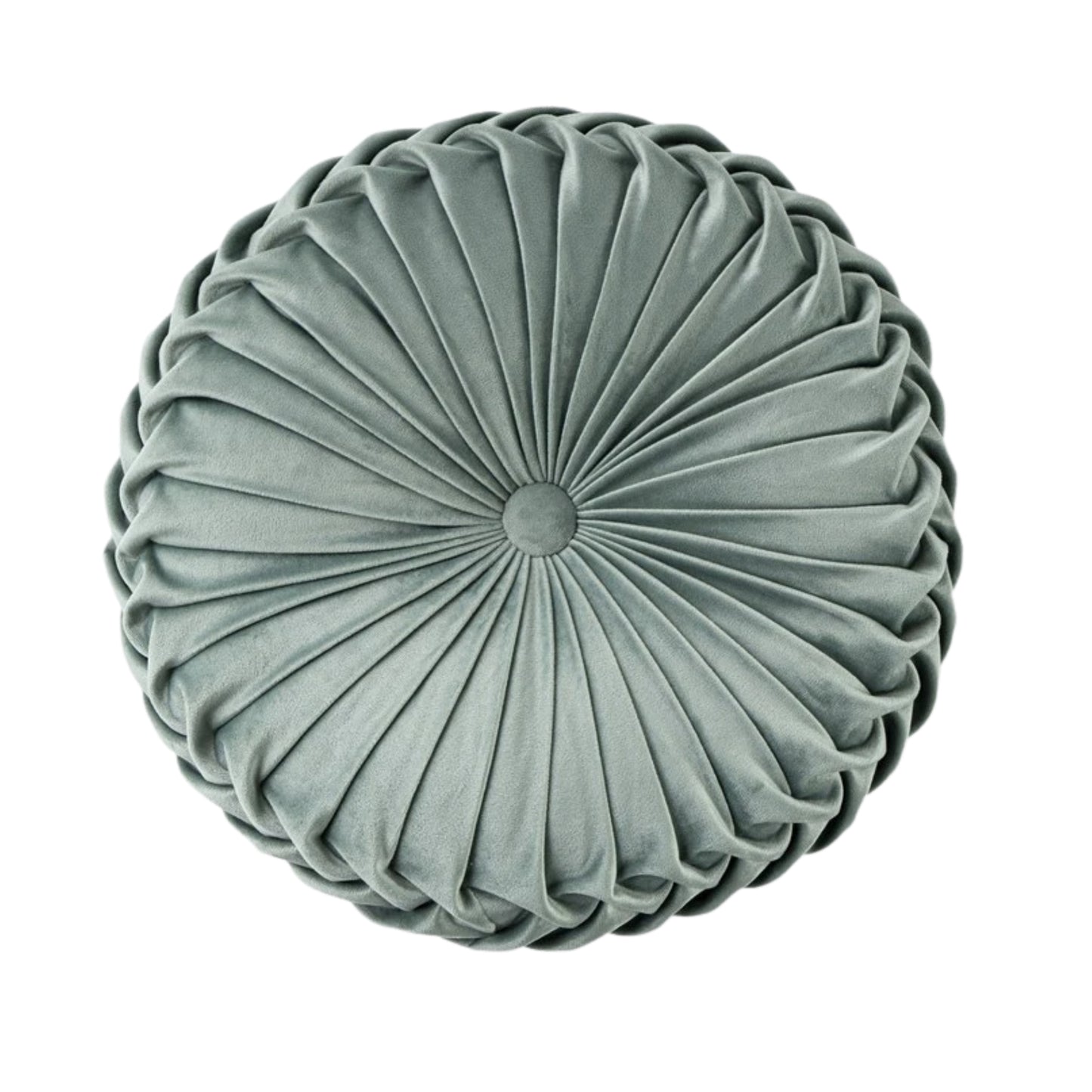 Coussin rond en velours