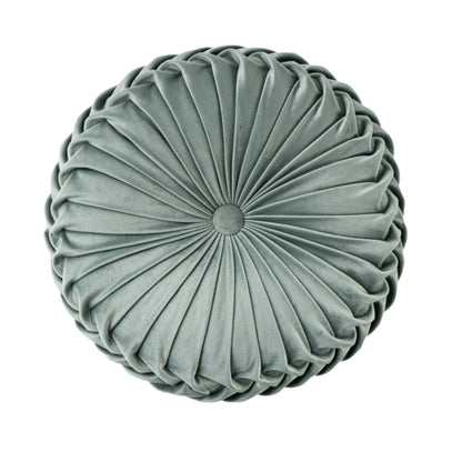 Coussin rond en velours