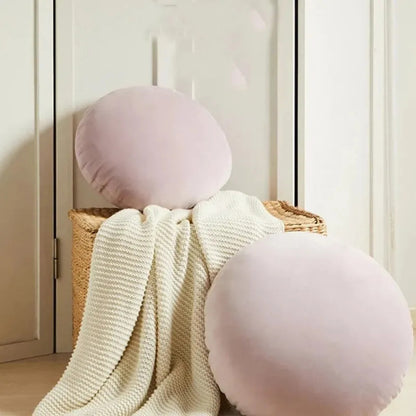 Coussin rond moelleux