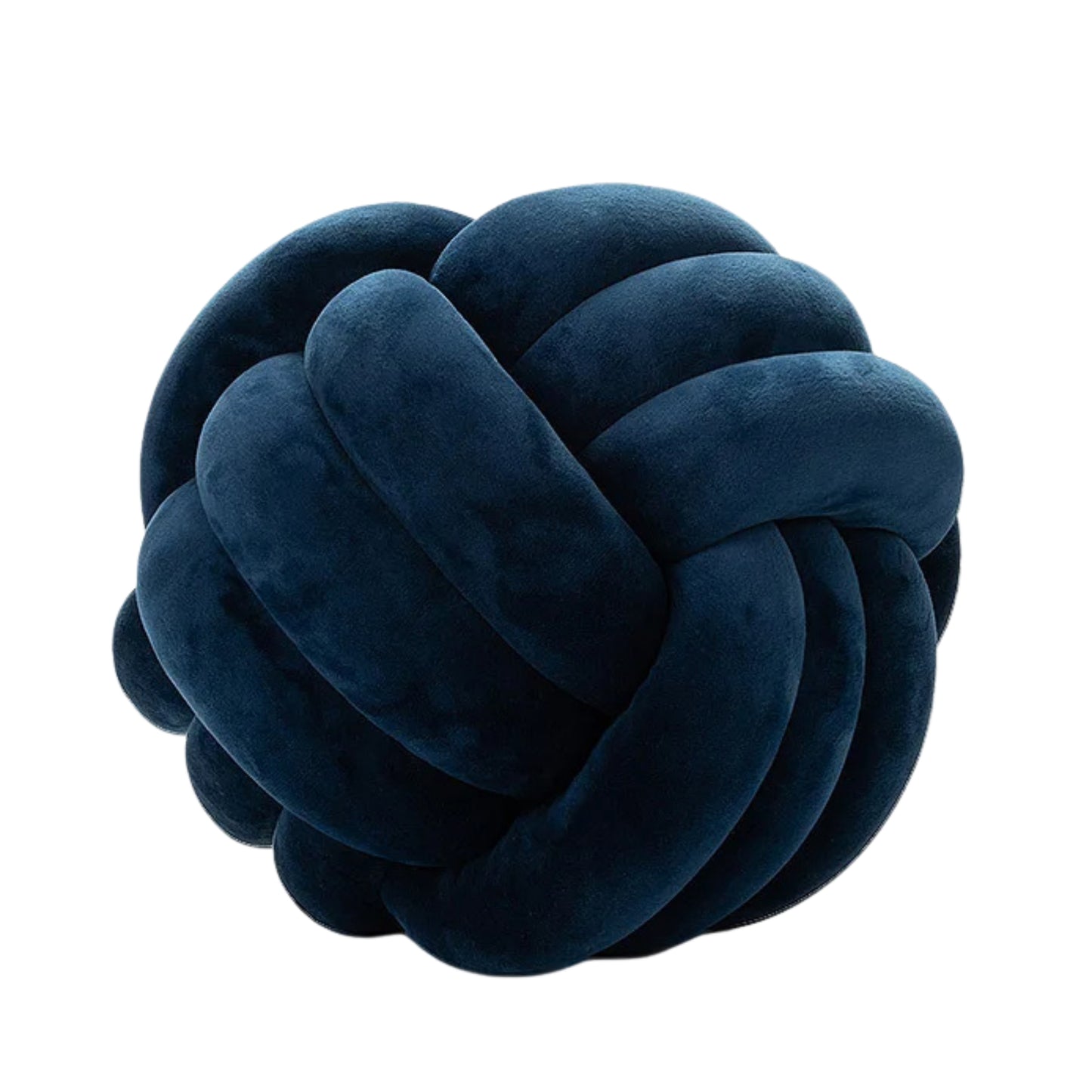 Coussin rond noué