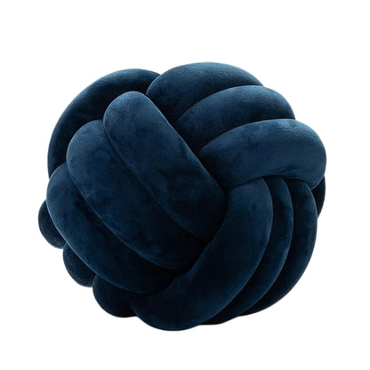 Coussin rond noué