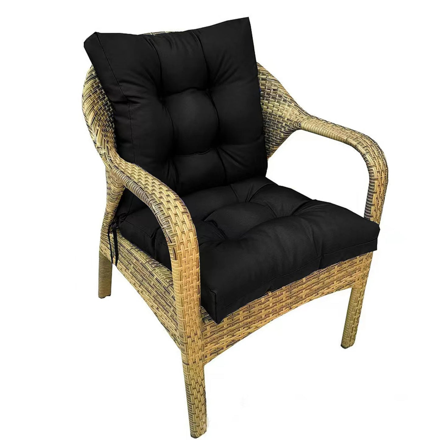 Coussin salon de jardin dossier haut
