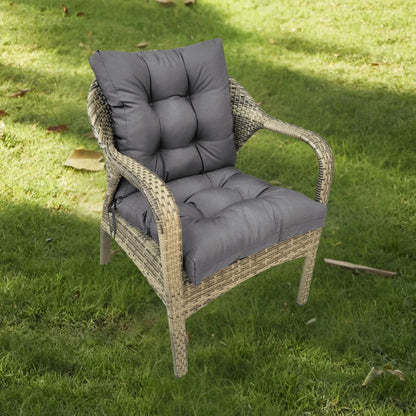 Coussin salon de jardin dossier haut