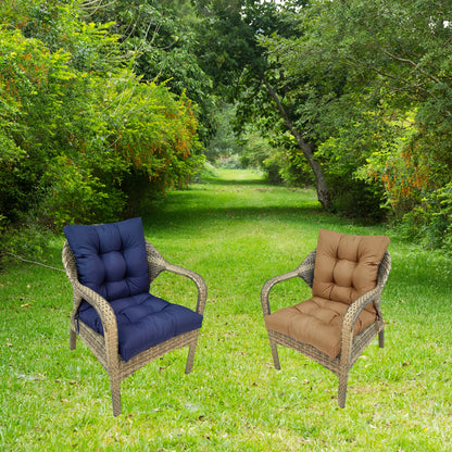 Coussin salon de jardin dossier haut