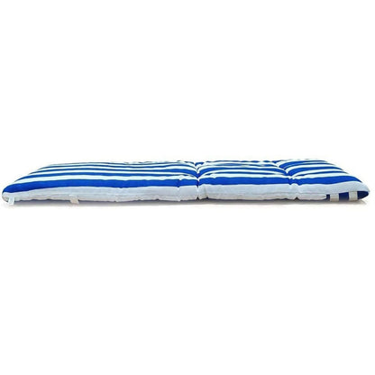 Coussin salon de jardin pour chaise longue